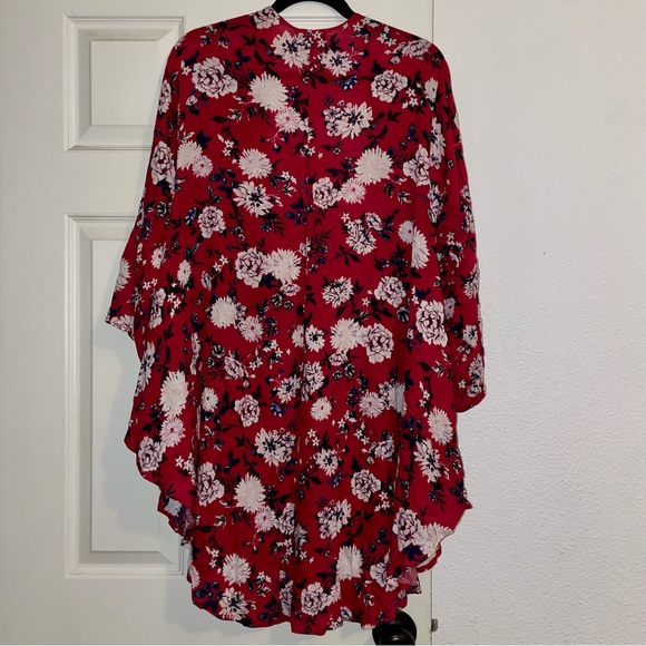 Torrid Floral kimono size M/L - Picture 7 of 12